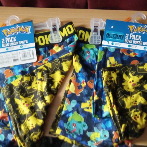 Pokemon Boxer Briefs Boys Small 6 - Picture 3 of 3